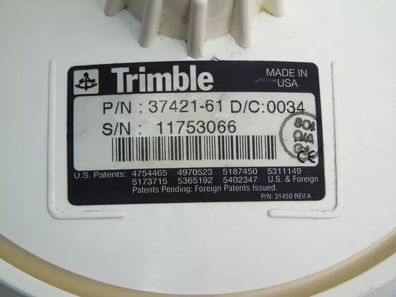 TRIMBLE 37421-61 DOME GPS ANTENNA GLOBAL POSITIONING SYSTEM SHIPS BOAT MARINE