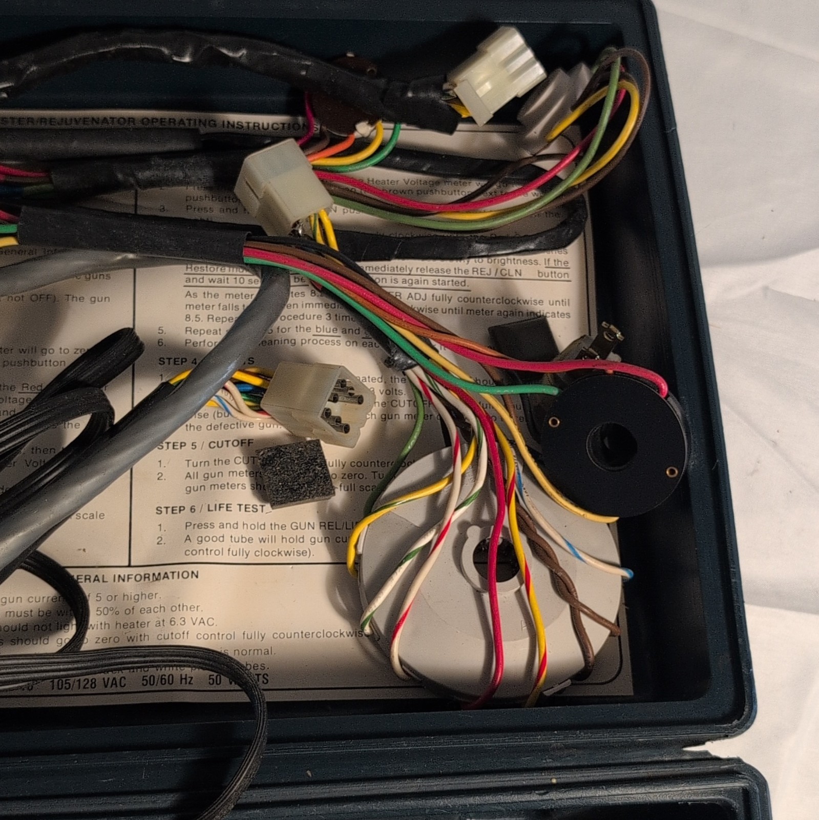 Simpson 390-1332 Analog CRT Tester & Rejuvenator Test Equipment Unit