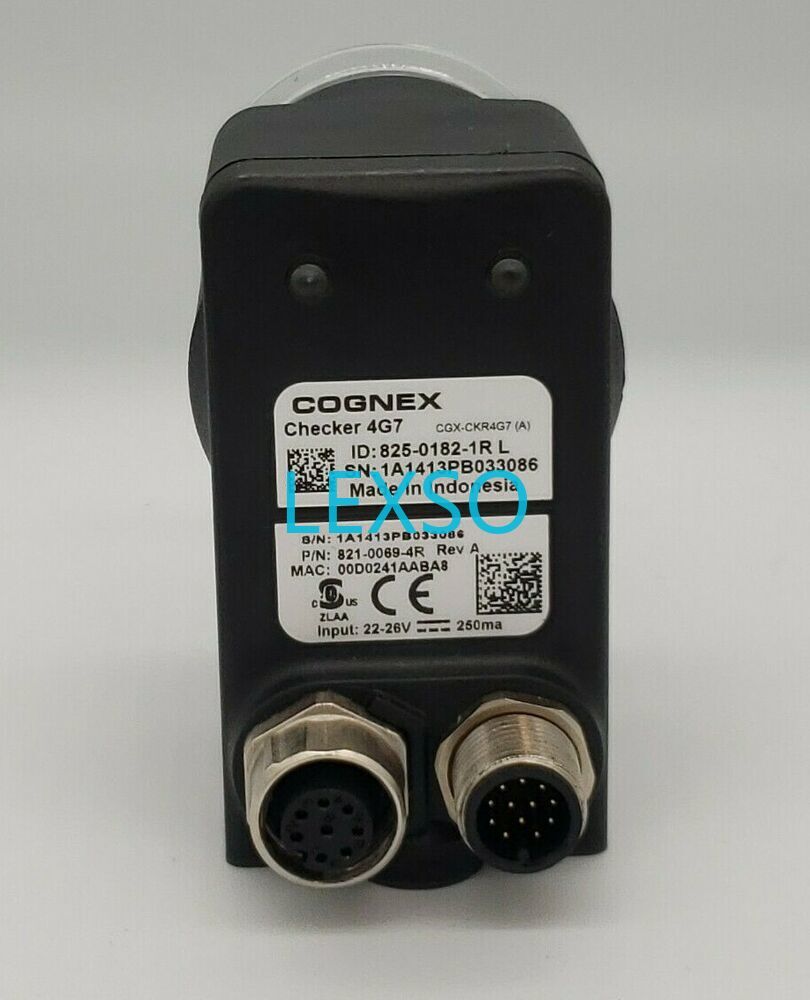 Cognex Checker 4G7 825-0182-1R 821-0069-4R A ONE YEAR WARRANTY FAST DELIVERY 1PC