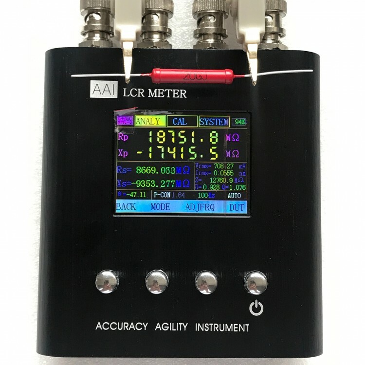 LCR Meter LCR Component Tester LCR Tester 2.4″ TFT Color Screen Chinese English