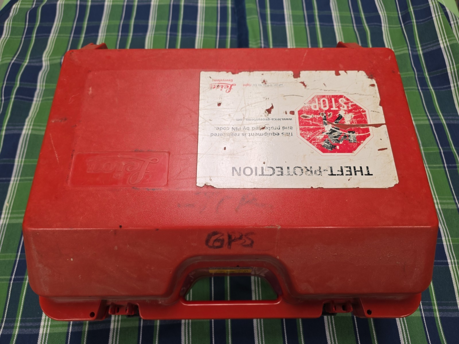 Transport Case Leica System 1200 includes untested 1200 and 1202 GPS Antenna