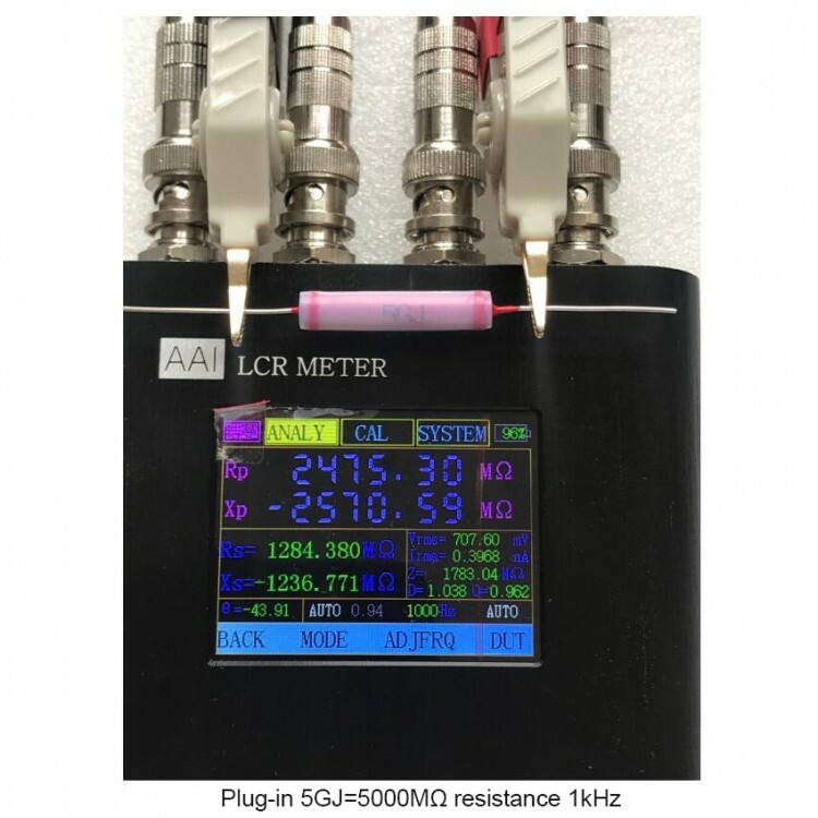 LCR Meter LCR Component Tester LCR Tester 2.4″ TFT Color Screen Chinese English