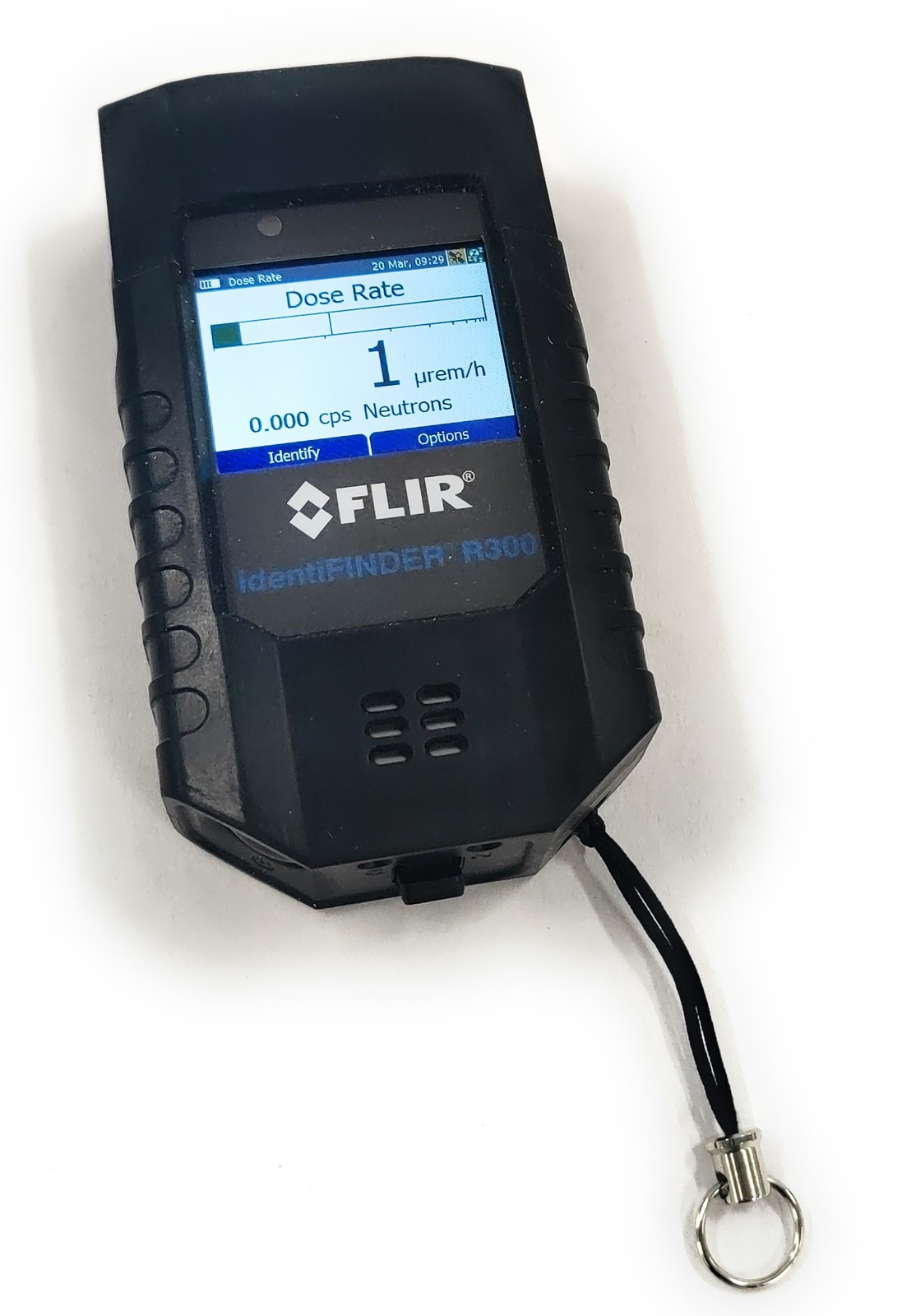 Flir identiFINDER Nanoraider R300 ZH-R Spectroscopic Radiation Detector Unlocked