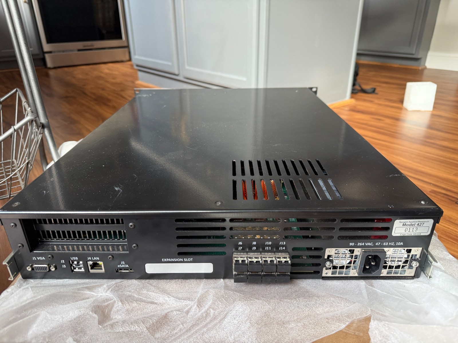 Apogee Applied Research 427 SDR FPGA DSP Acceleration Processor 5RAG8-TE Tested