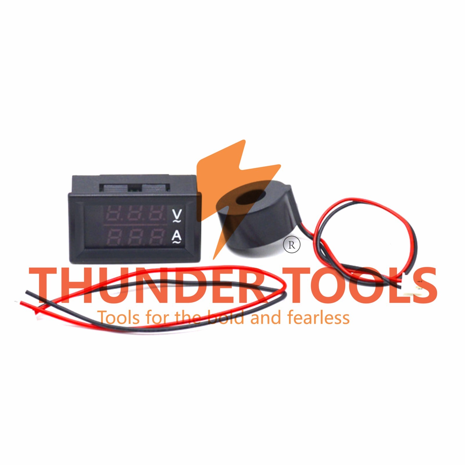Thunder Tools Digital Double Color Blue & Red Led Display Voltmeter