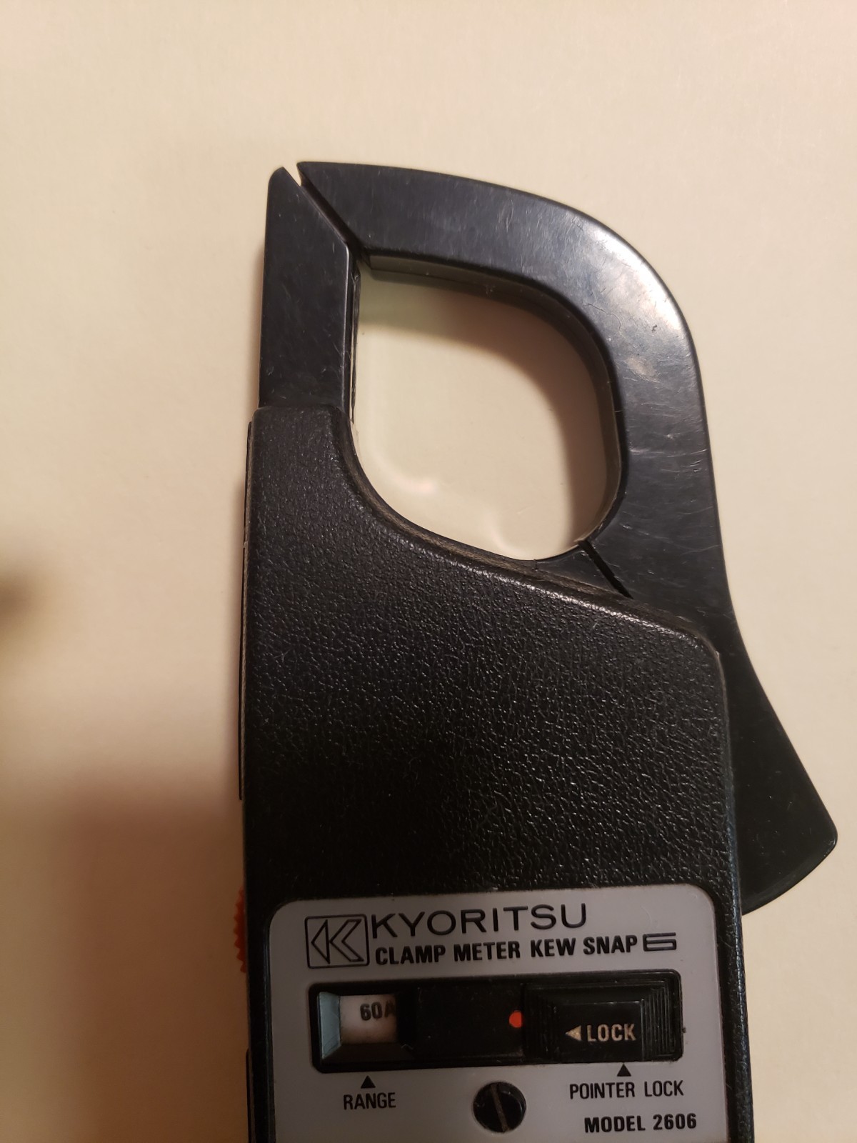 Kyoritsu Clamp Meter Kew Snap 6 Model 2606 Analog Meter EUC USA Seller!