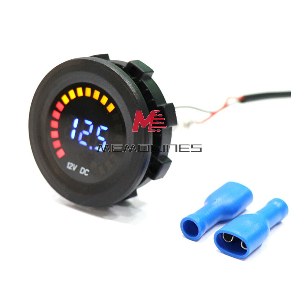 DC12V Color Screen Voltmeter DC LED Digital Display Car Voltage Monitor 5V-36V