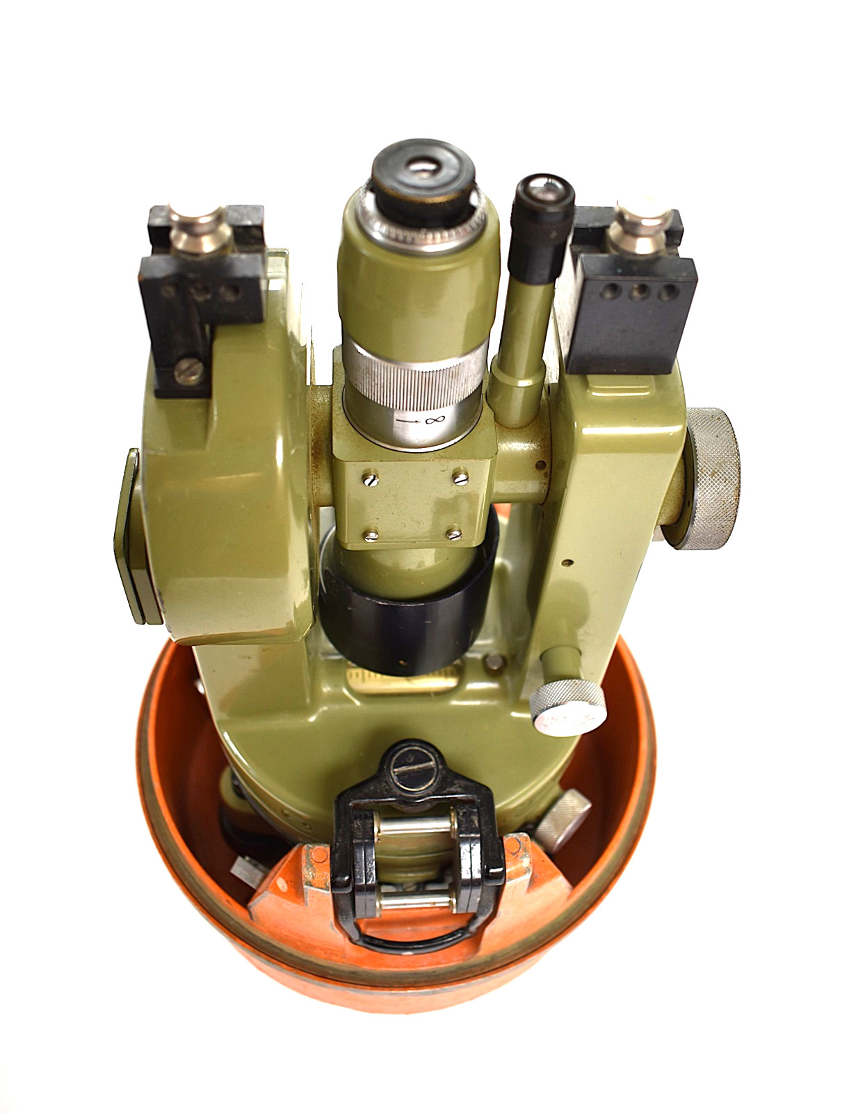 Wild Heerbrugg Theodolite T1 Survey Instrument w/Travel Case Switzerland