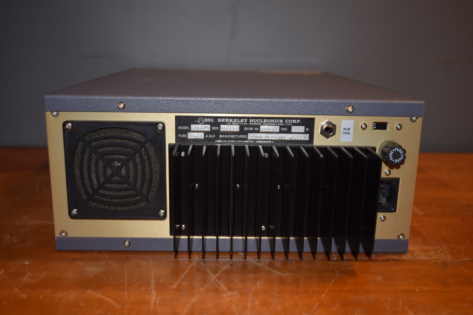 BNC Berkley Nucleonics Corp. 6030-2 6030A Light Pulse Generator