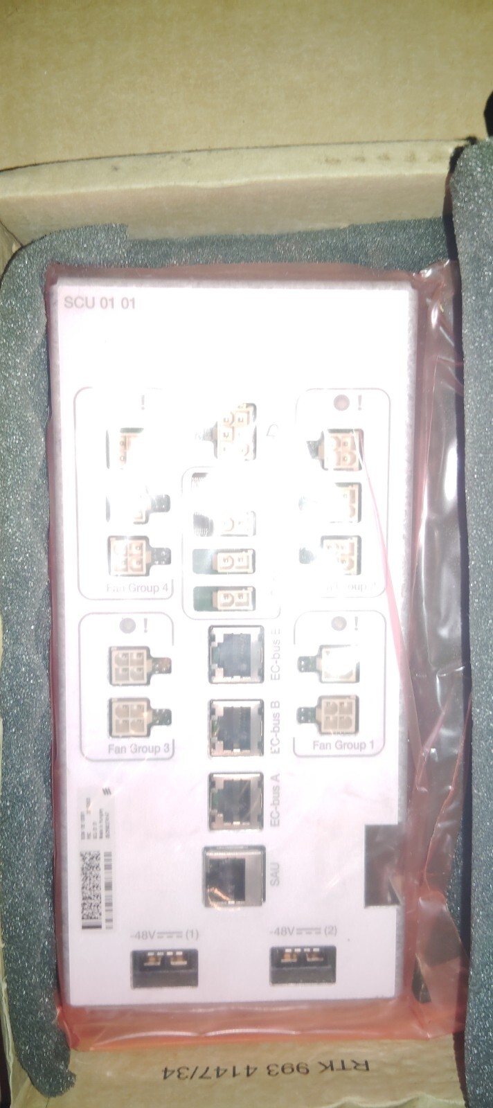 Ericsson SCU 01 01, BGM 136 1006/1 Support Control Unit Made In Hungary Vi02