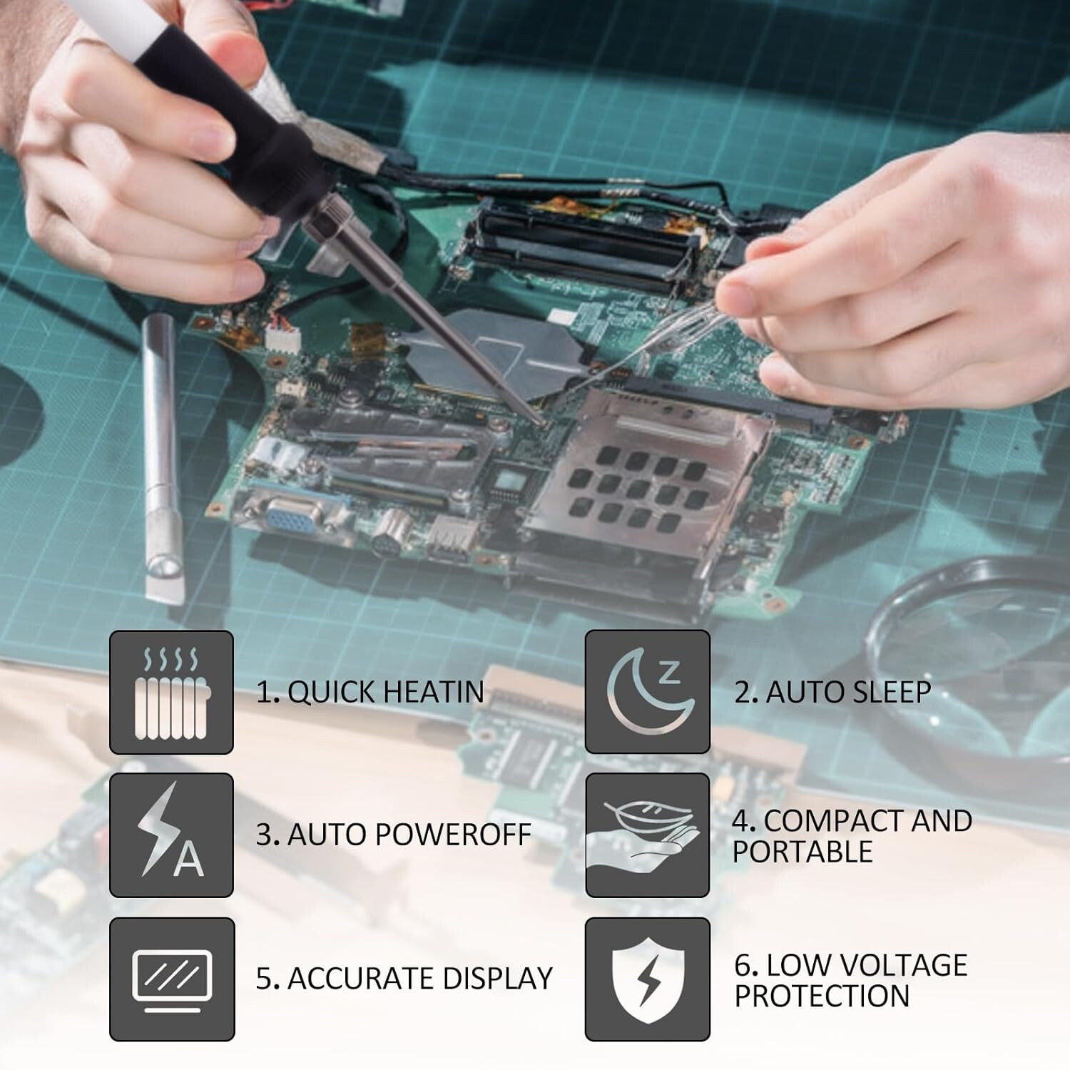 Portable Adjustable Power Voltage Supply To Fits Bauer DC 20V Li-Ion Battery