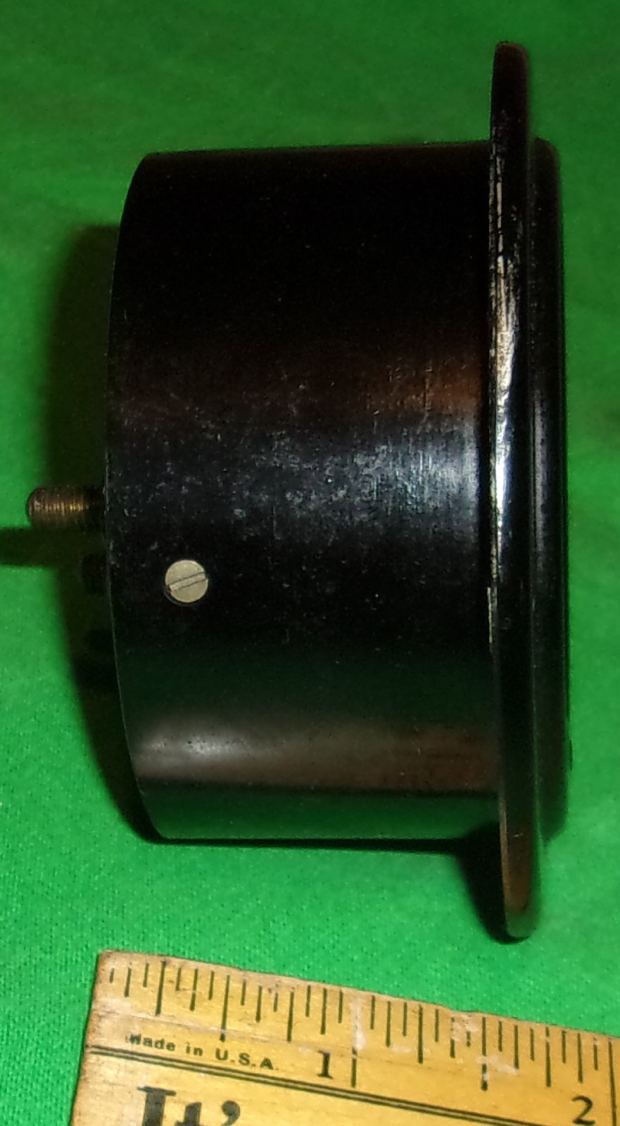 Triplett DC Milliamperes Panel Meter 0-200mA 3.5in Model 321 Works!