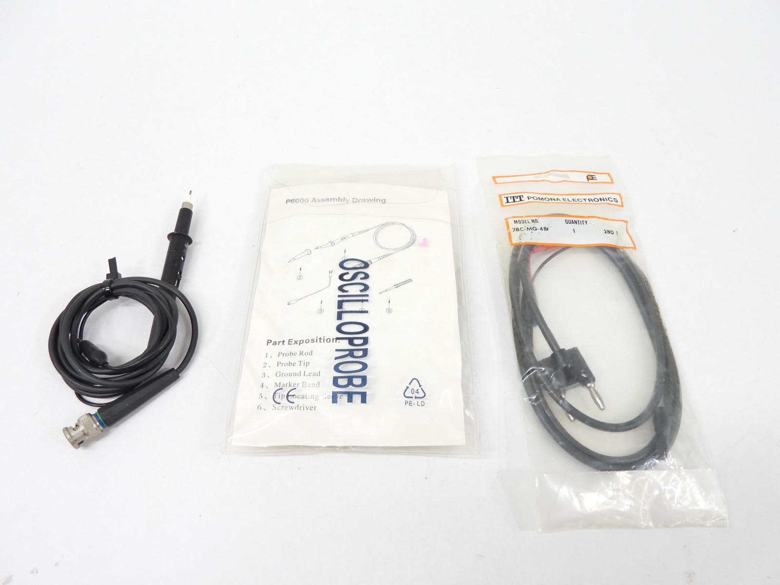 Unbranded Lot of 3 Probes New and Used (nice)
