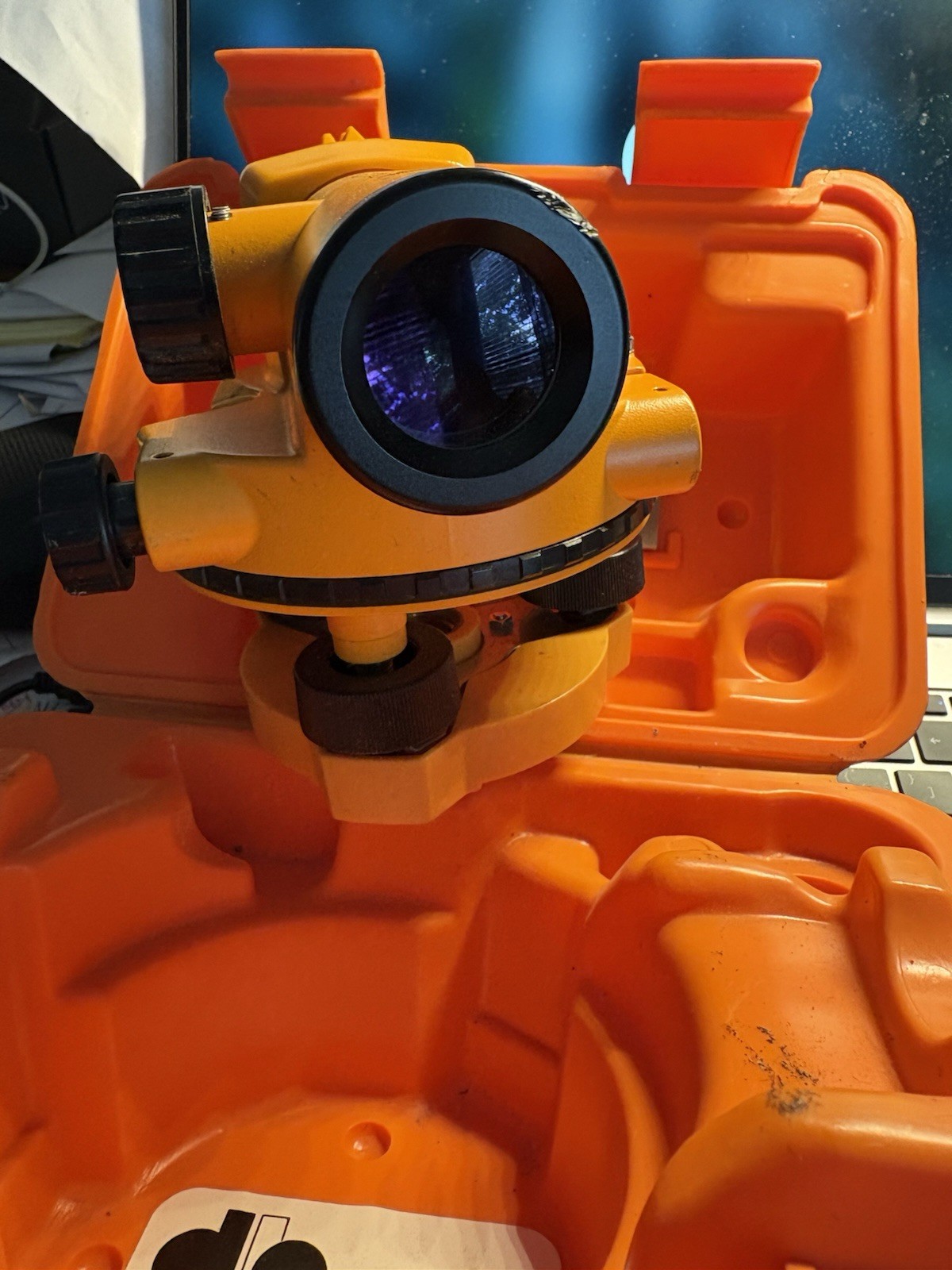 NIKON AX-1 AUTOMATIC SURVEYOR LEVEL BASE & CASE