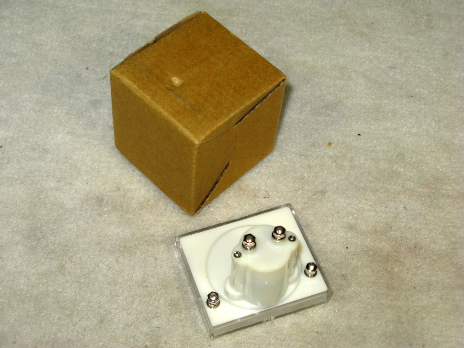 CHFJ 85C1 DC 0-1 mA Rectangular Analog Panel Meter, Class 2.5, NEW Tested