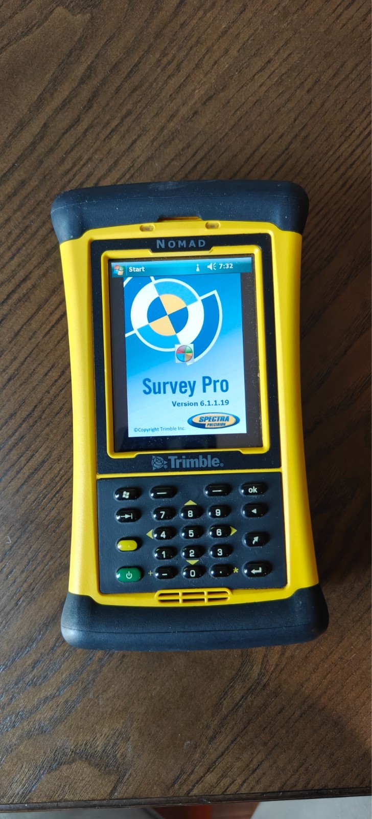 Trimble Nomad TDS Data Collector Handheld with Survey Pro 6 and Carlson SurvCE