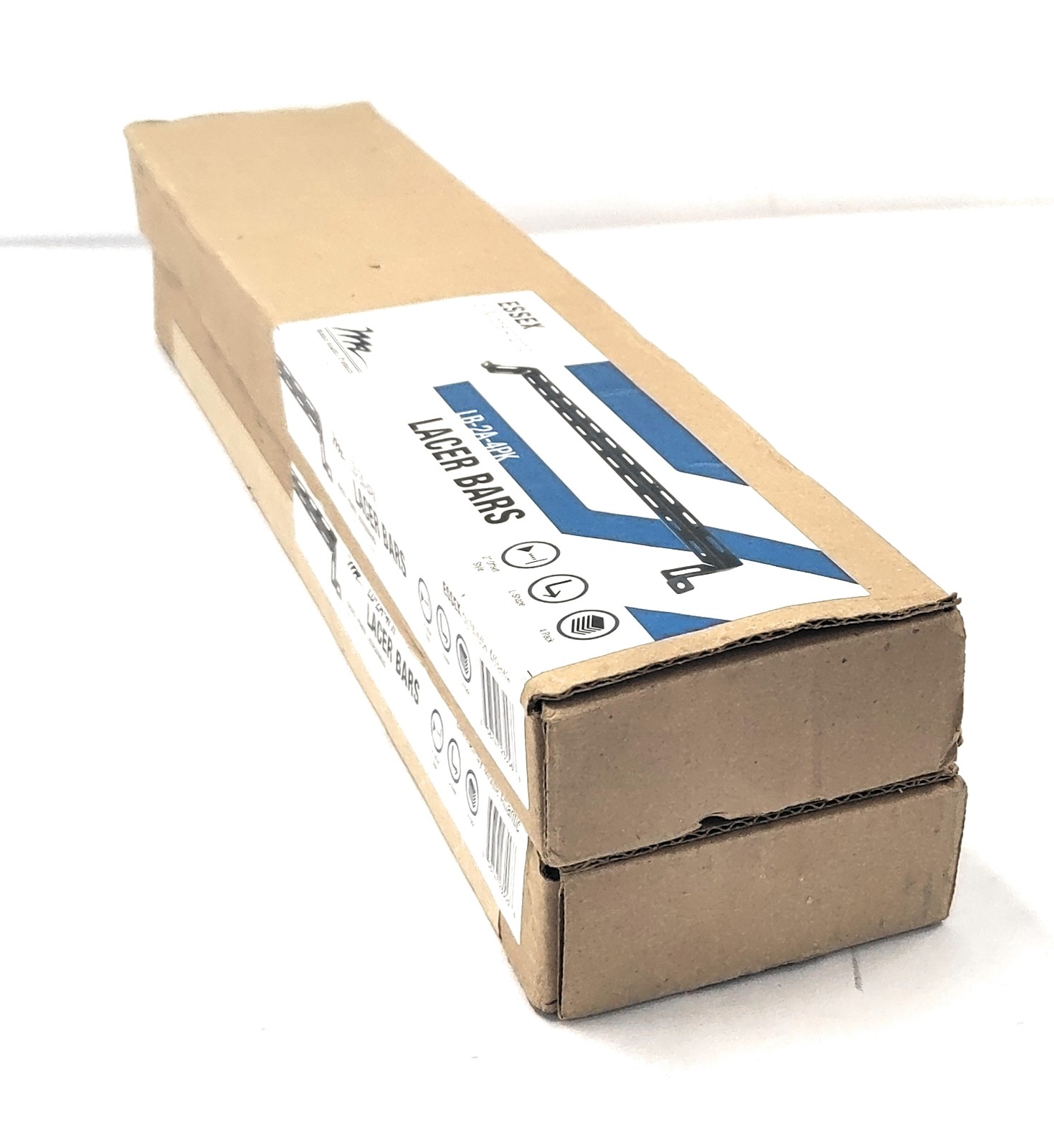 Lot of 2 4-Pack Middle Atlantic LB-2A-4PK 2″ Rack Cable Management Lacing Bars