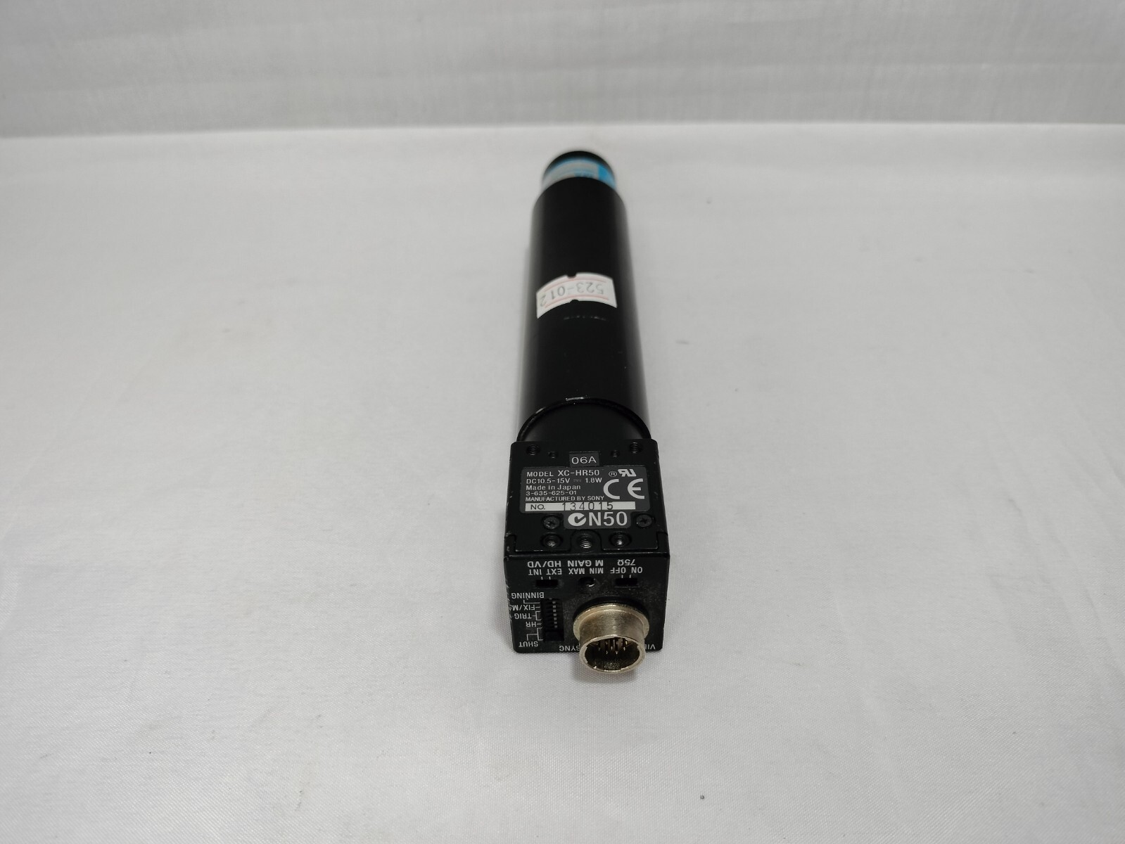 Sony XC-HR50 XCHR50 Industrial CCD Camera w/ MA715-128-011 Extended Lens