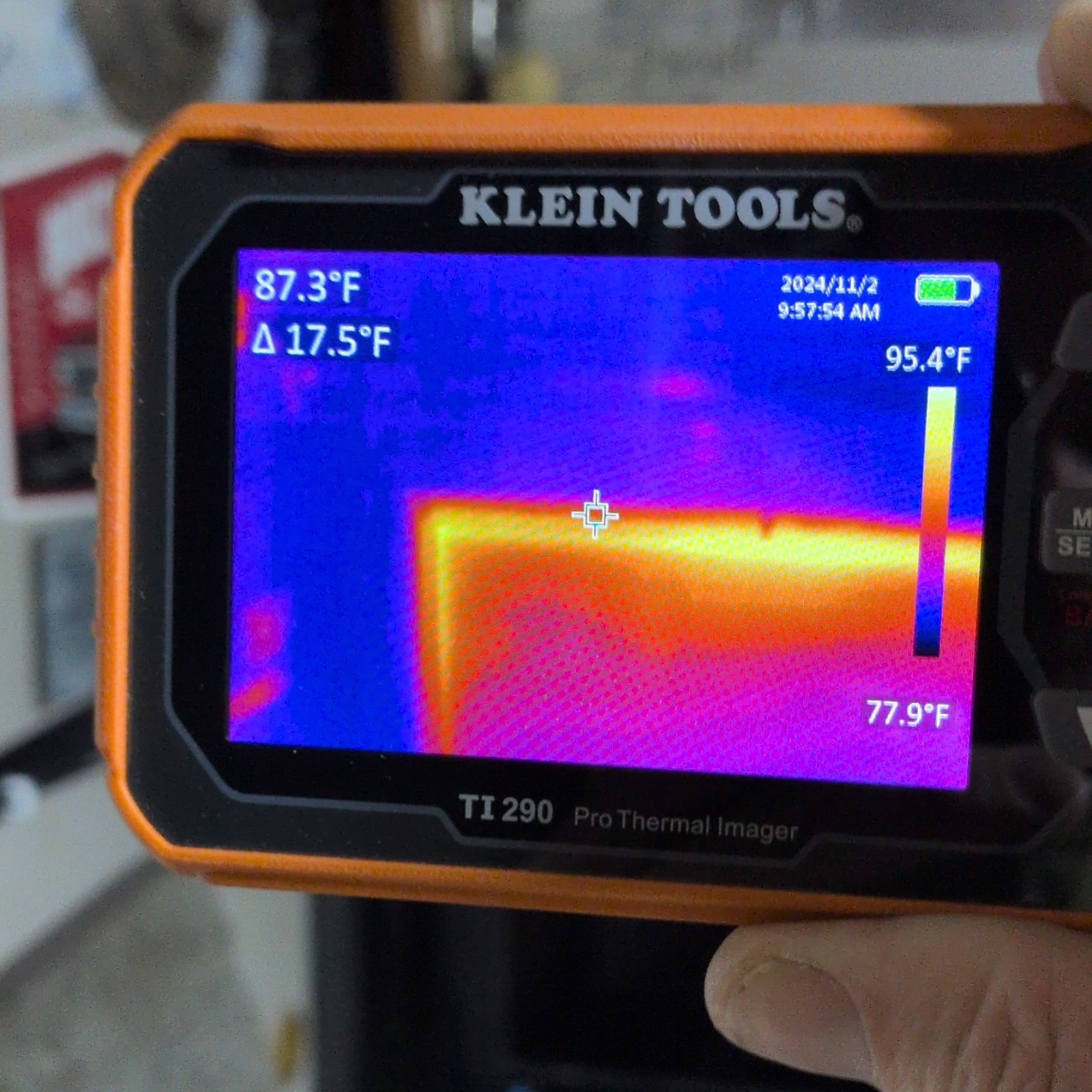 Klein Tools TI290 Pro Handheld Thermal Camera 256×192 IR -4° to 752°F