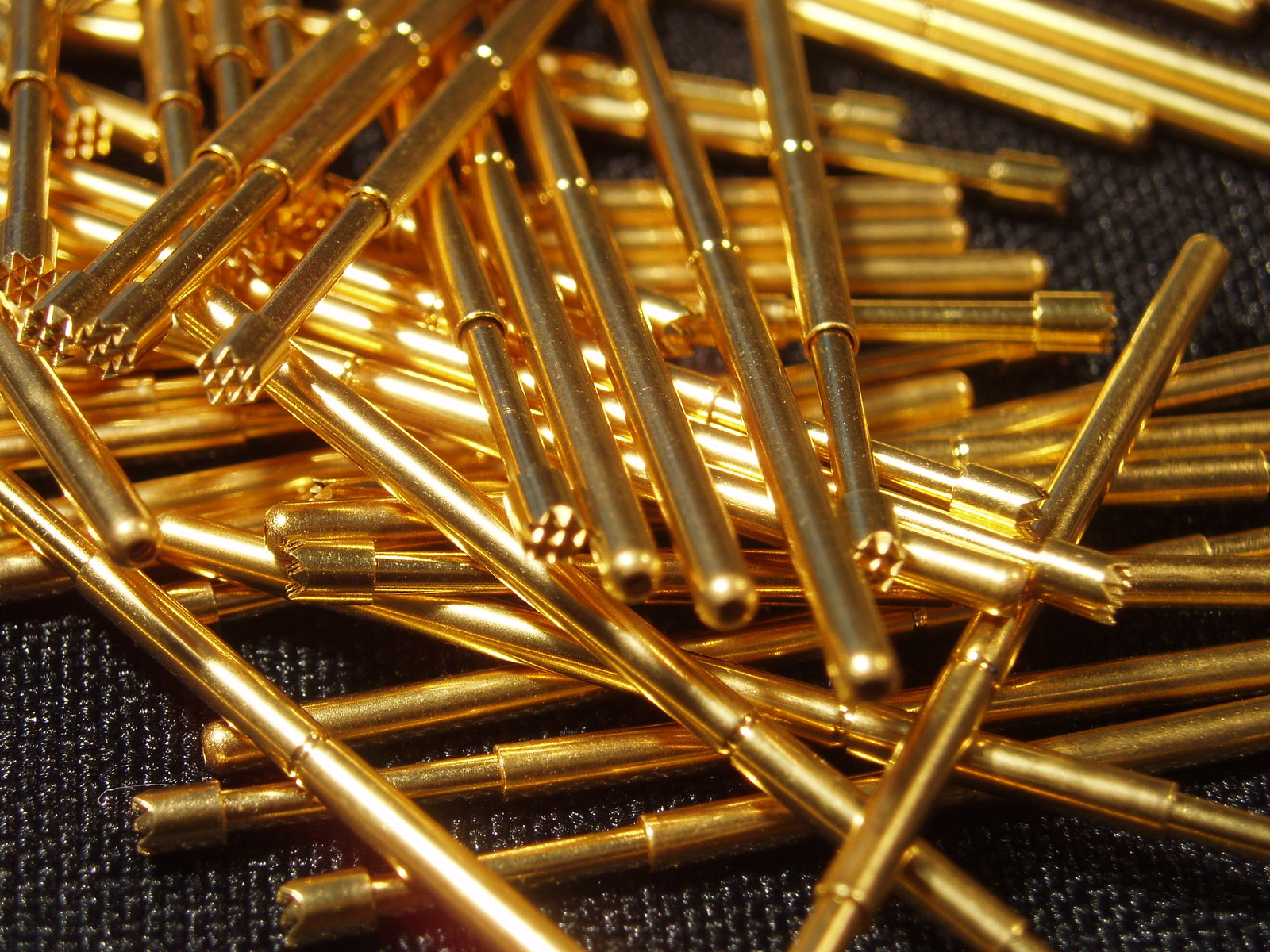 Qty 50: Top Quality IDI Spring Test Probe 24K Gold Pltd S-100 Pogo USA SELLER