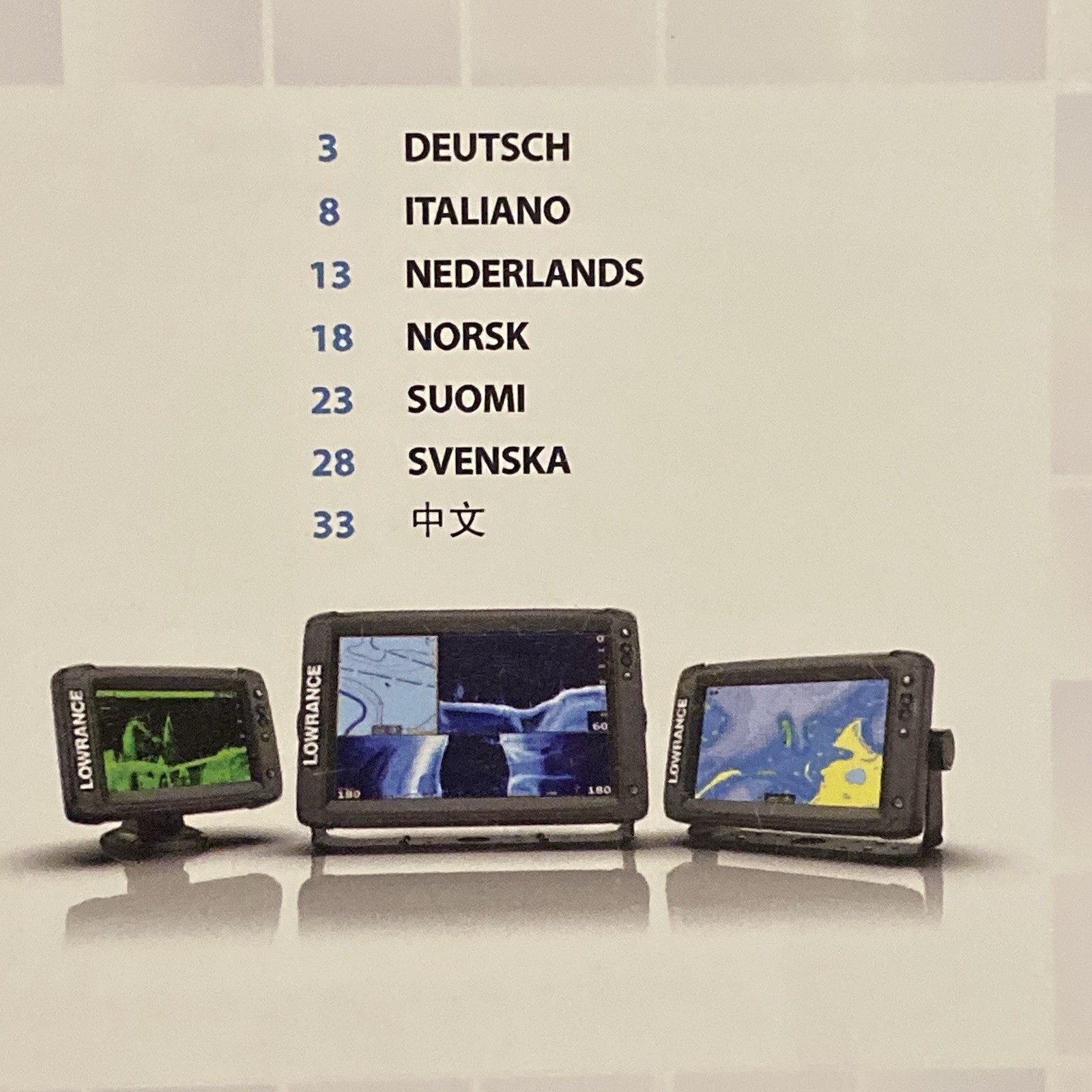 Original Lowrance Elite Ti2 Installation Manual Quick Guide Mounting Templates