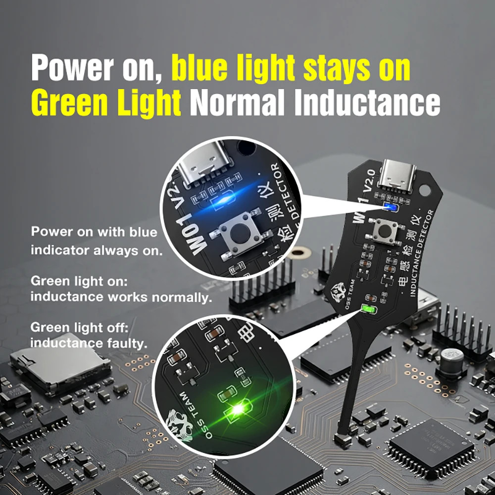 Universal Inductance Tester W01 Inductor Detectors With Compactly Construction