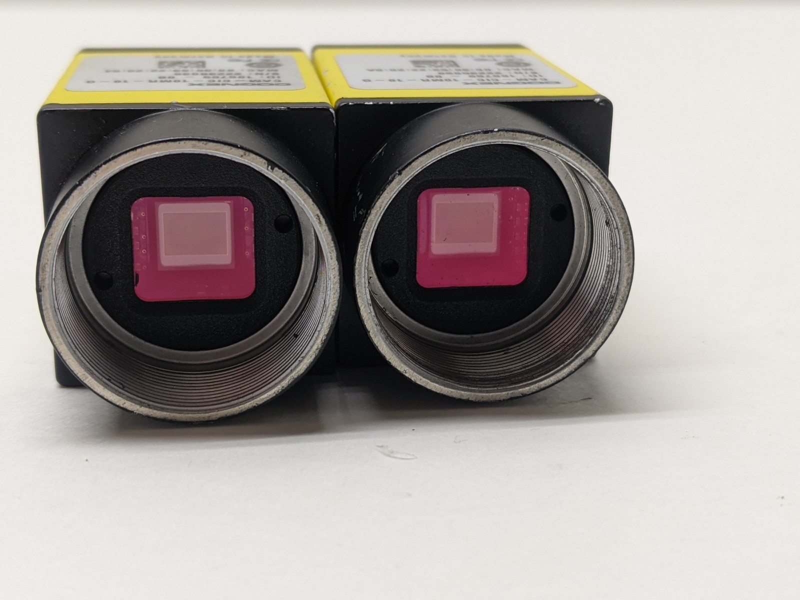 Cognex CAM-CIC-10MR-10-G 10MP GIGE C-Mount Industrial Cameras Lot of 2