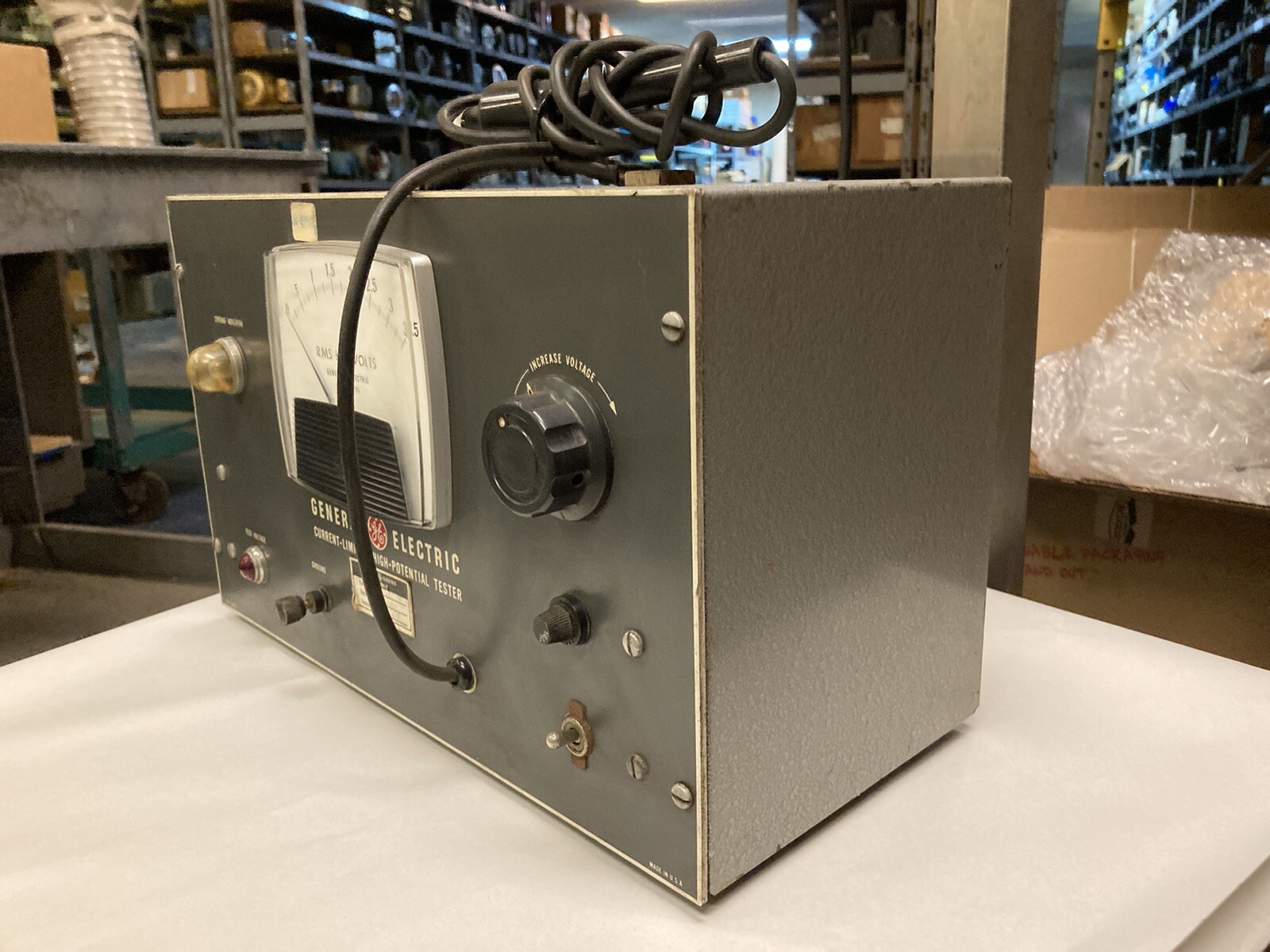General Electric,9892115G 1,Current-Limit High-Potential Tester 120V 50/60HZ