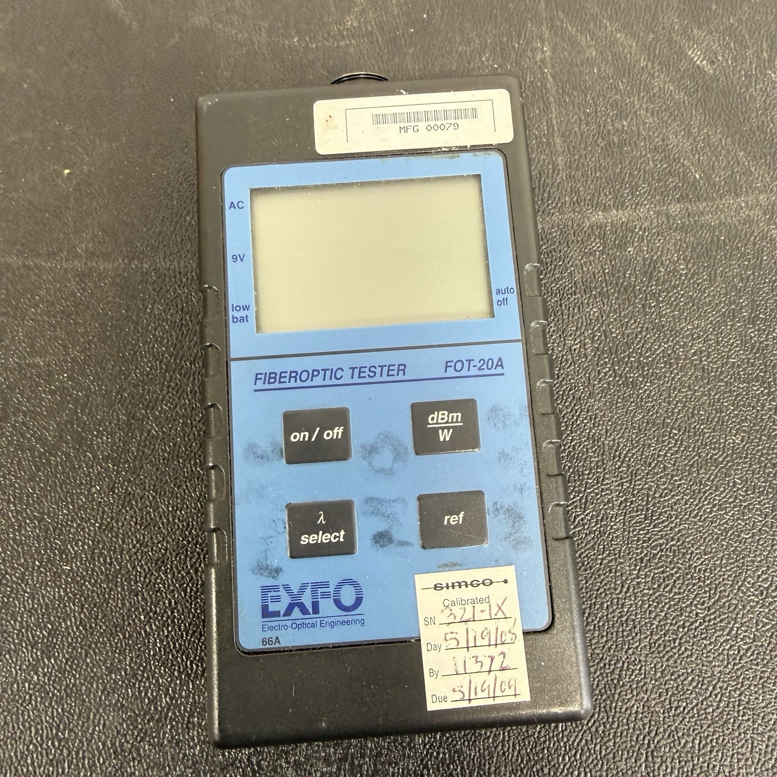 EXFO Engineering Fiber Optic Tester Technology FOT-20A / FOT-22AX