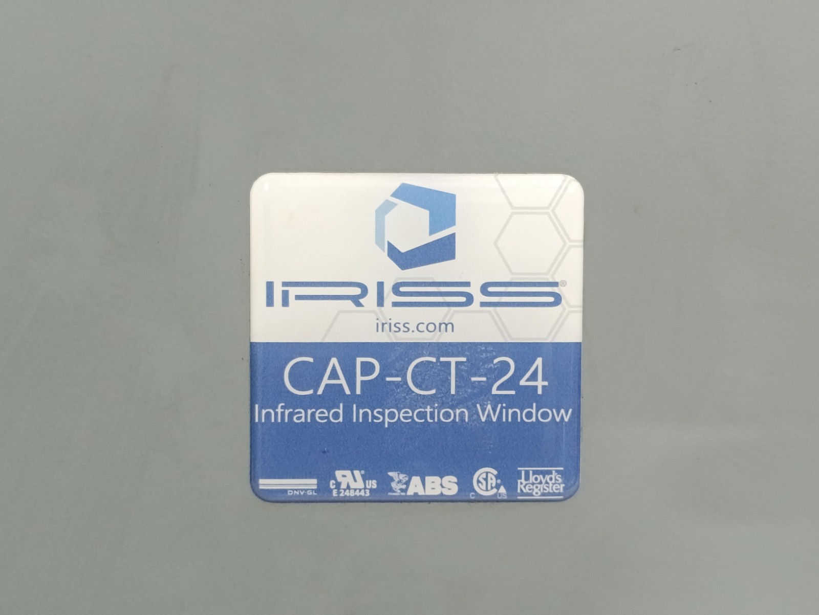 IRISS CAP-CT-24 INFRARED INSPECTION WINDOW 24IN RECTANGULAR THERMOGRAPHY NEW