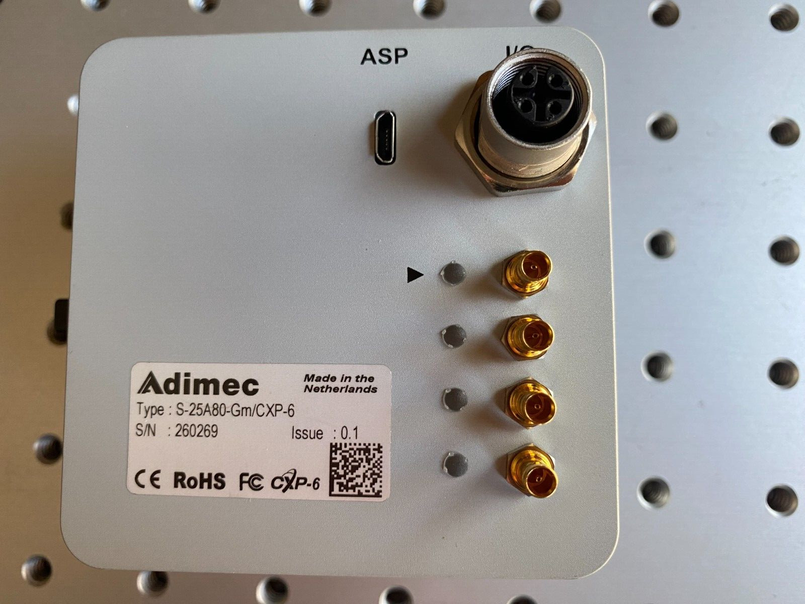 Adimec S-25A80-Gx/CXP-6 High Resolution Metrology Camera