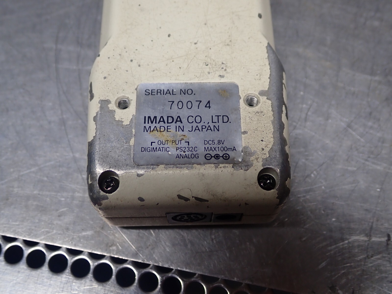 IMADA 70074 DPS-4 Digital Force Gauge 4.4lb x 0.001lb Used With Warranty