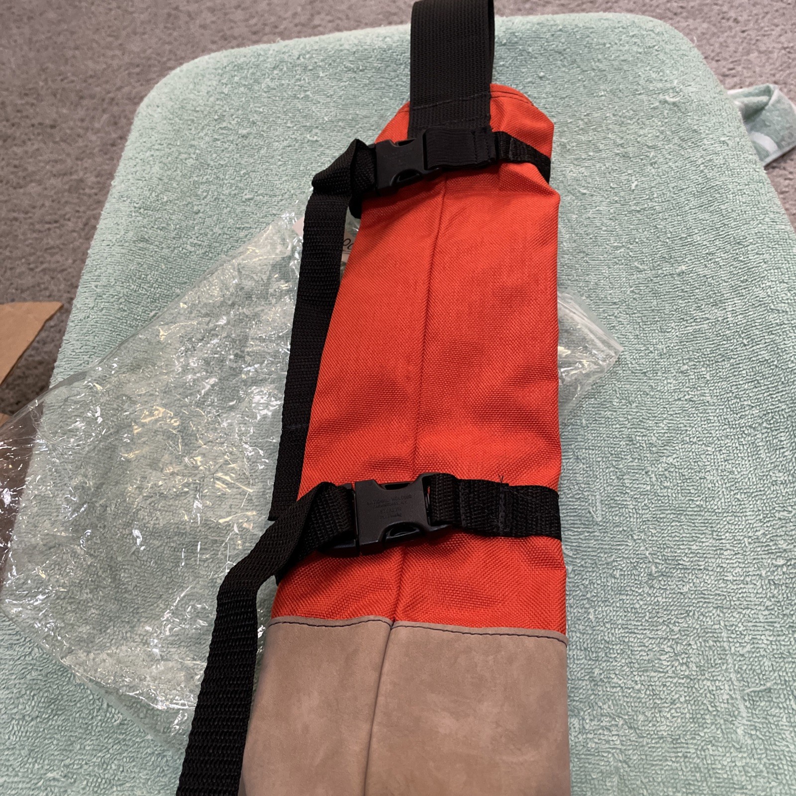 Seco ,Orange Holster Map 16 Inches X 5 Inches New With Tags
