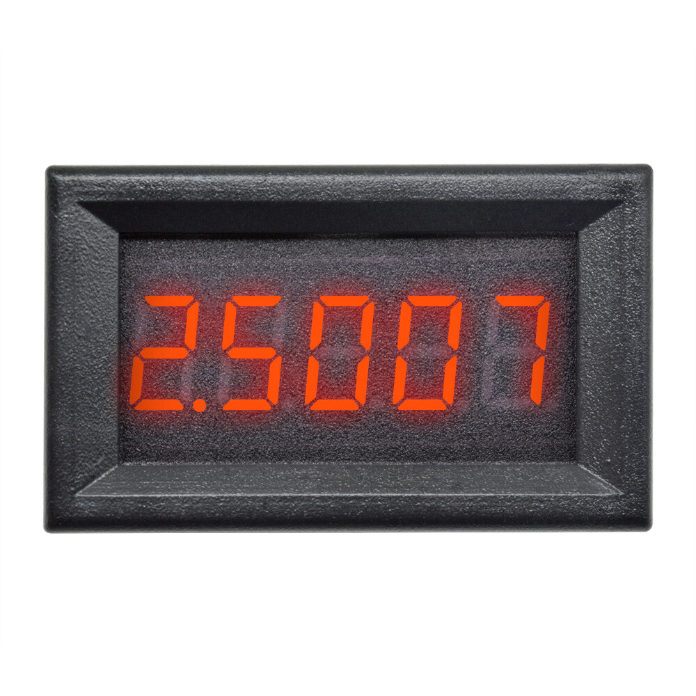 DC 0-4.3000-33.000V 5 Digit LED Digital Voltage Panel Meter Voltmeter 4 Color