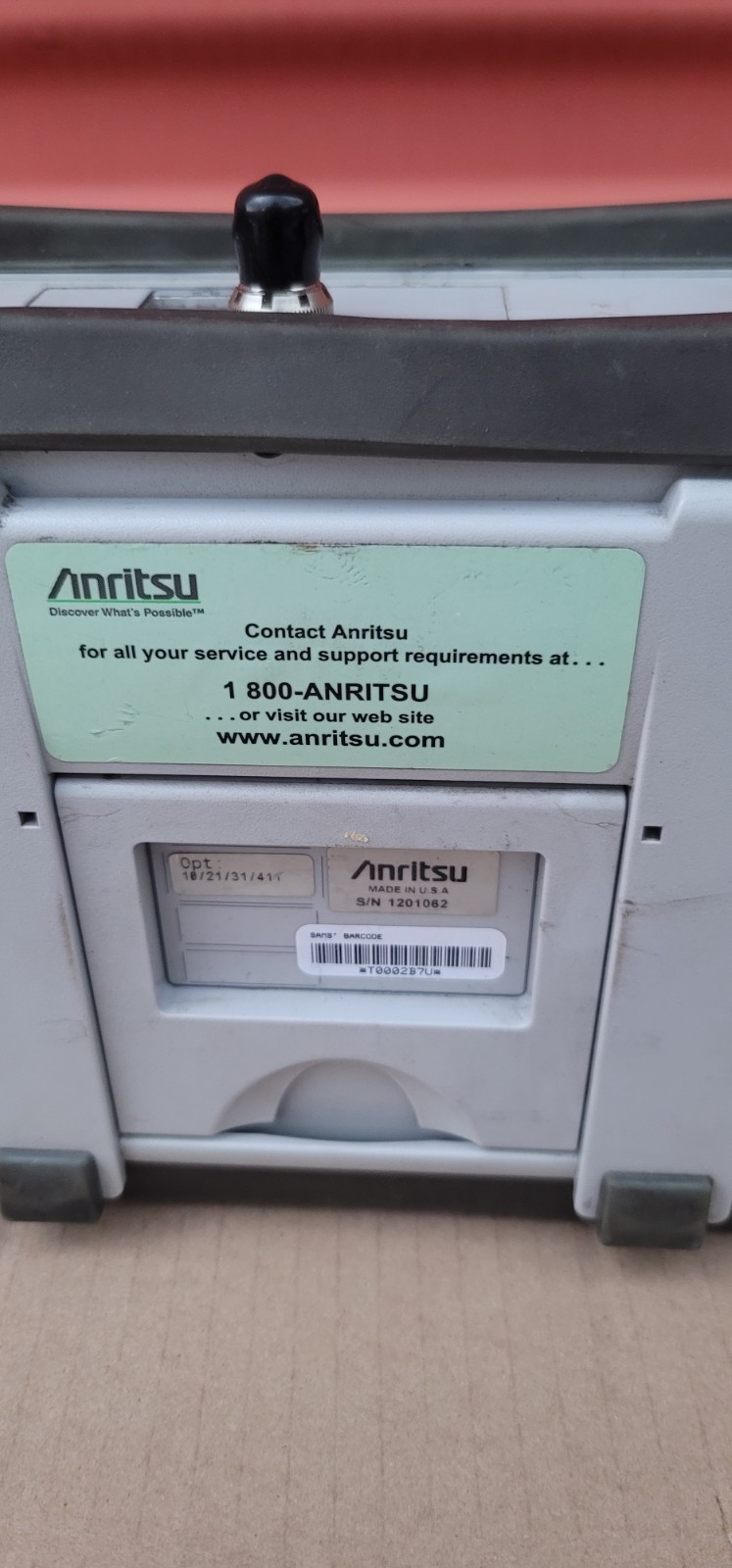 Anritsu S332E Cable and antenna analyzer Spectrum analyzer Touchscreen
