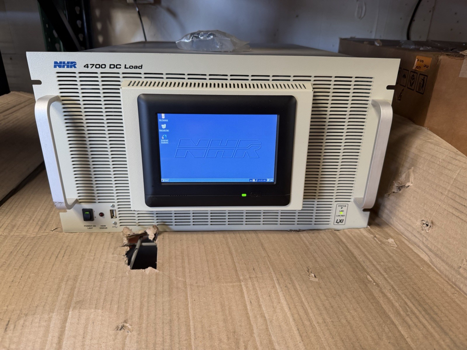 NH Research 4700 LXI DC Electronic Load 6kW 1200A 120V Touchscreen 1109364