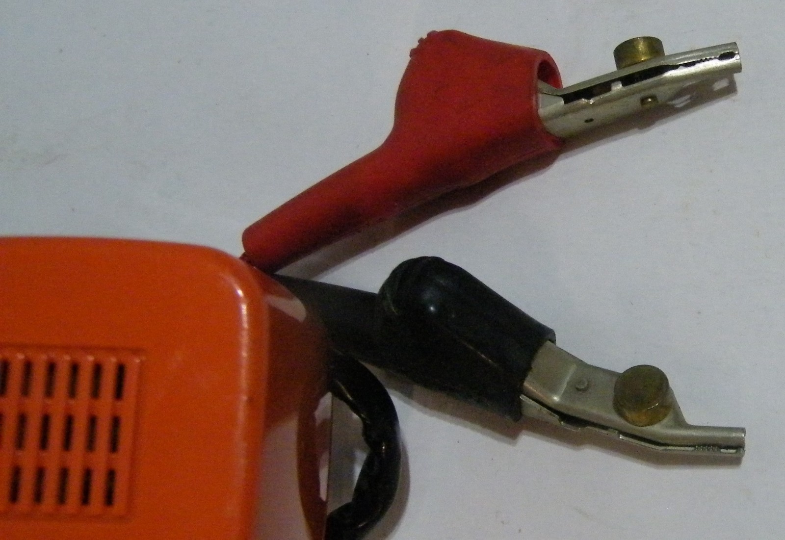 Vintage AT & T Craft Test Set Phone Lineman’s Handset Orange Model 1015