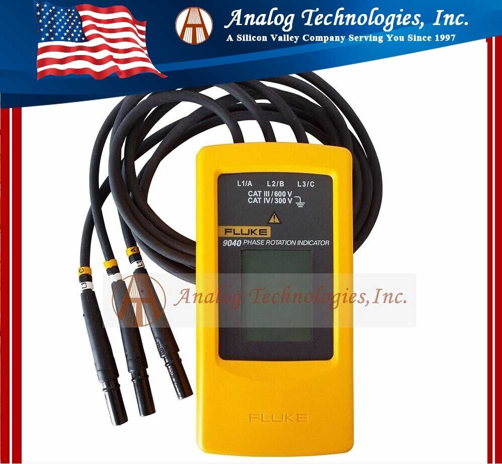 Fluke 9040 Phase Rotation Indicator