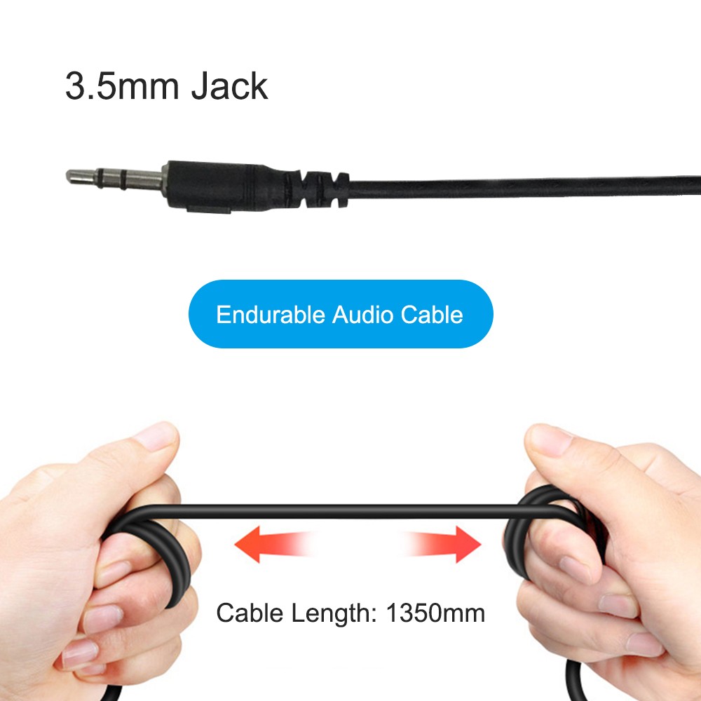 3.5mm Wired Headphone For Metal Detector