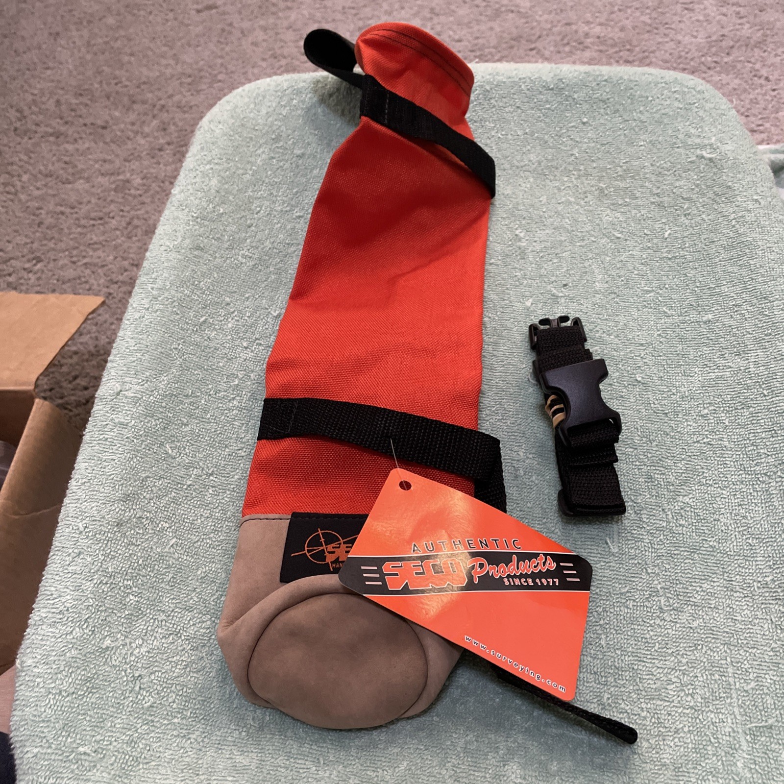 Seco ,Orange Holster Map 16 Inches X 5 Inches New With Tags