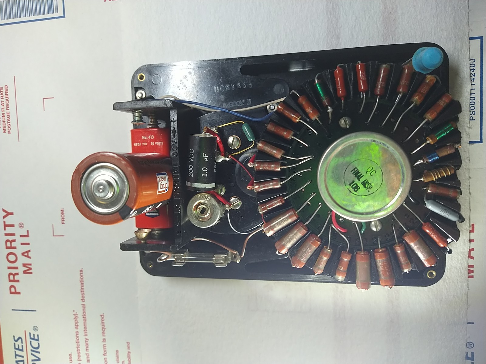 TRIPLETT VOLT OHMS METER 630-NA NEVER USE FOR COLLECTORS PEOPLE WITH ORIGINAL BO