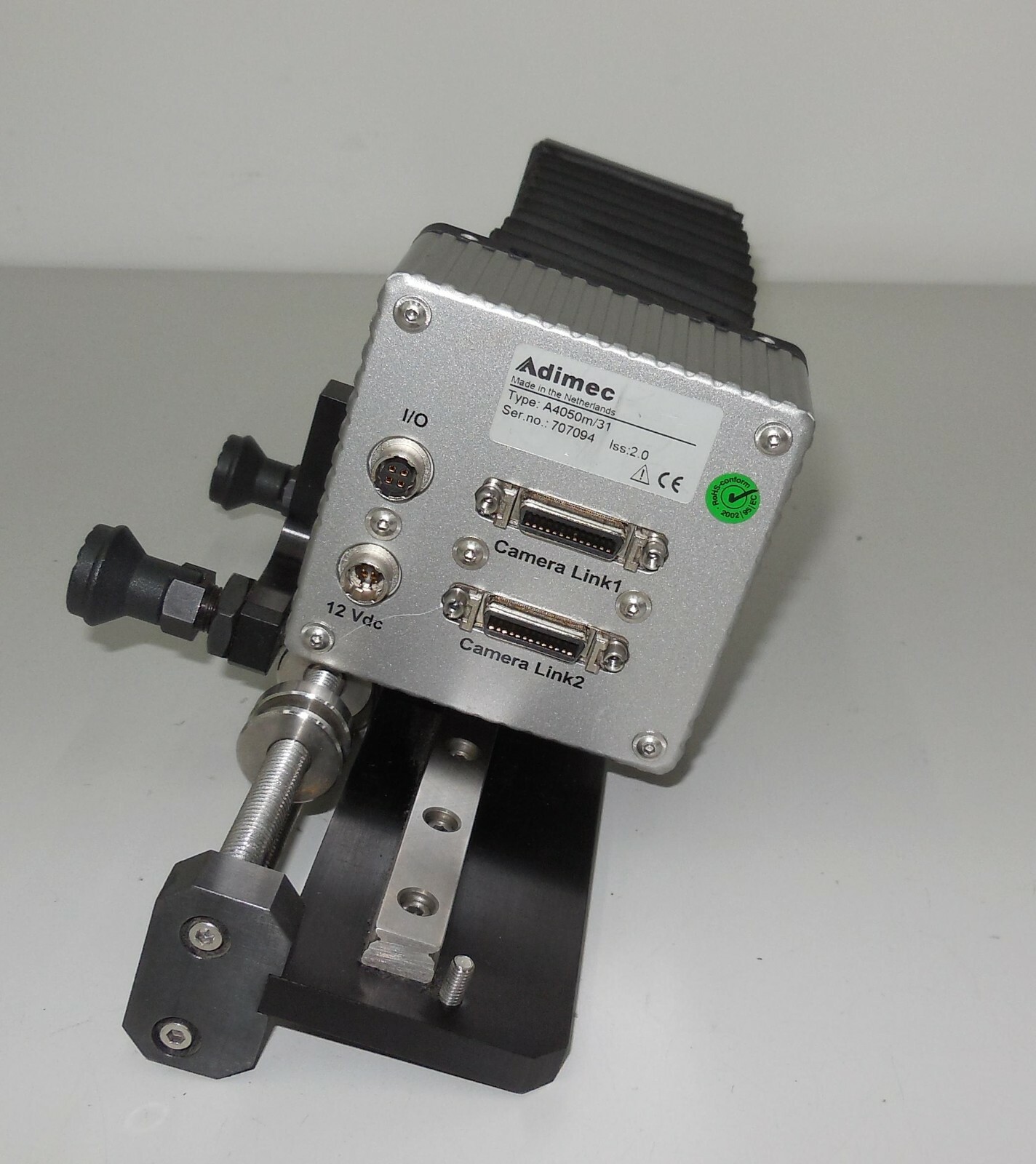 Adimec A4050m/31 Iss:2.0 and navitar f=75mm 1:3.5 tested
