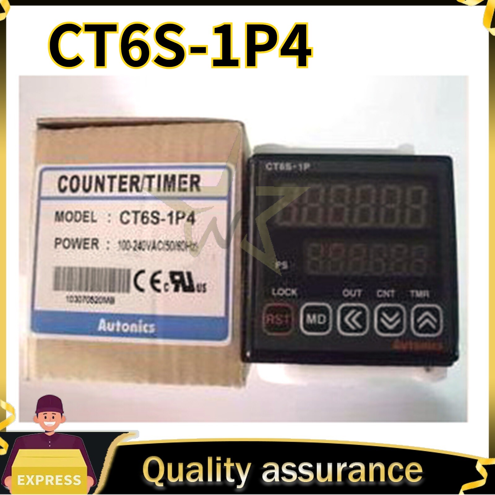 CT6S-1P4 New Autonics Counter Original Quality Goods One-year Warranty Fast Ship