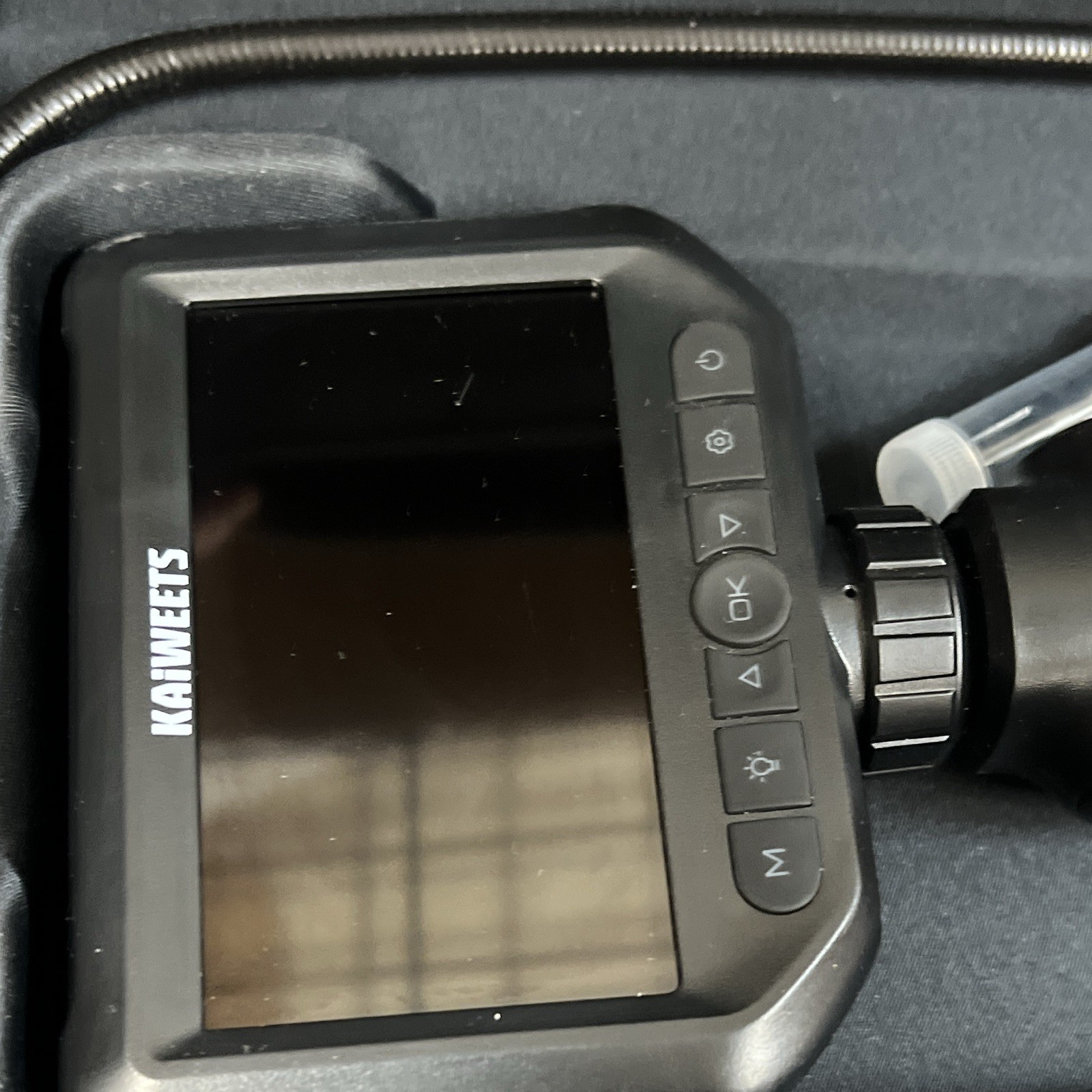 KAIWEETS KBA01 Articulating Borescope 1080P LCD Waterproof LED 1.5m 8mm