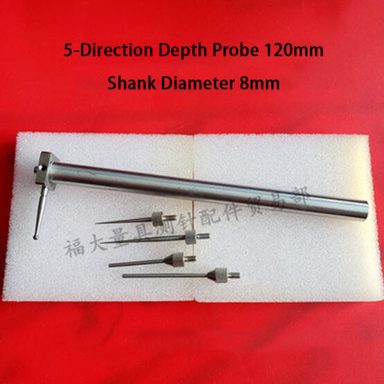 1Set New for TESA TRIMOS Height Indicator Probe 5-Direction 60 80 120mm