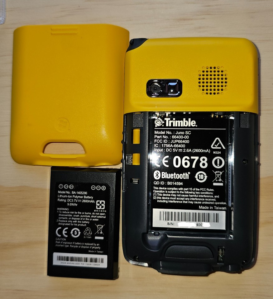 Trimble Juno SC Handheld GPS ArcPad Activated 3.5G Mapping Data Collector