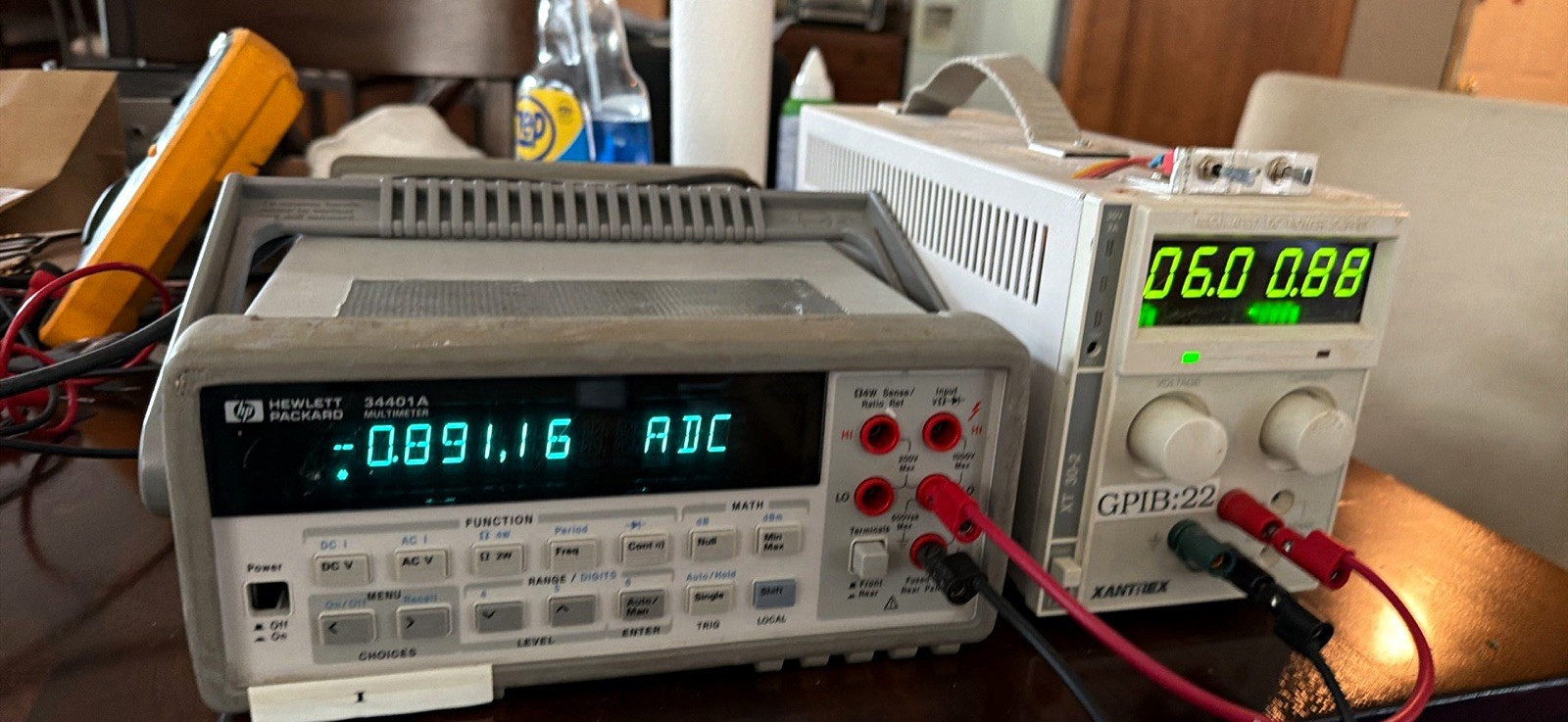 Hewlett Packard HP 34401A 6.5 Digit Benchtop Multimeter 1000V Auto-Range