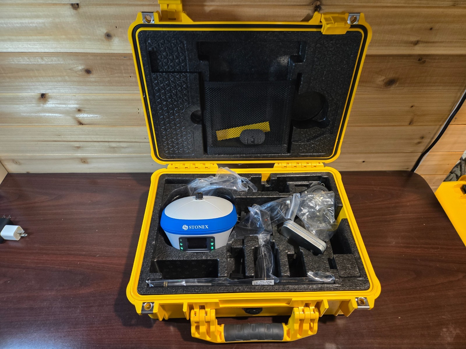Stonex S980A GNSS RTK Receiver w/ Case – PERMANENT LICENSE, IMU Unlocked, UHF