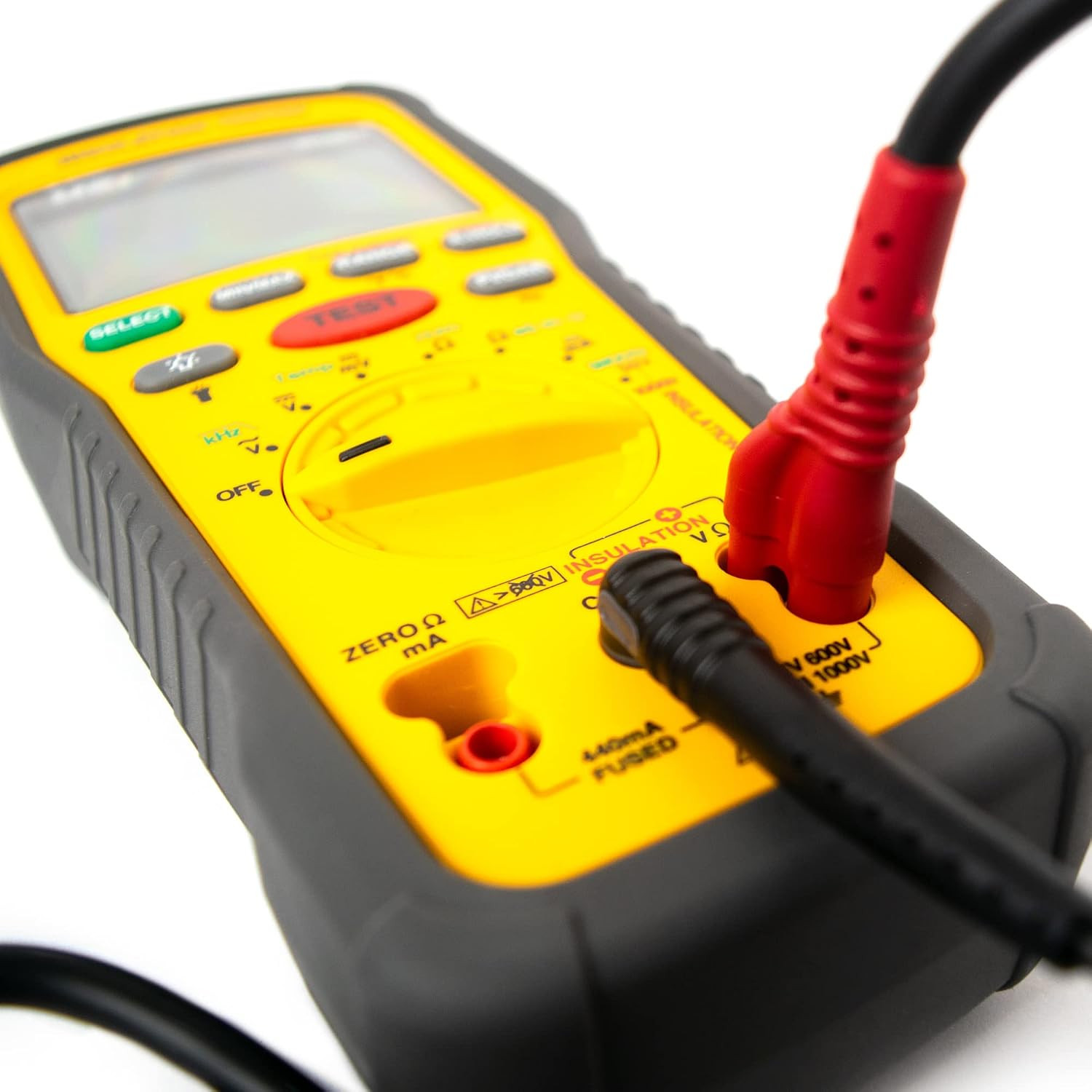 Uei IRT807 Insulation Resistance Tester 1000V AC/DC, Advanced Megohmmeter Measur