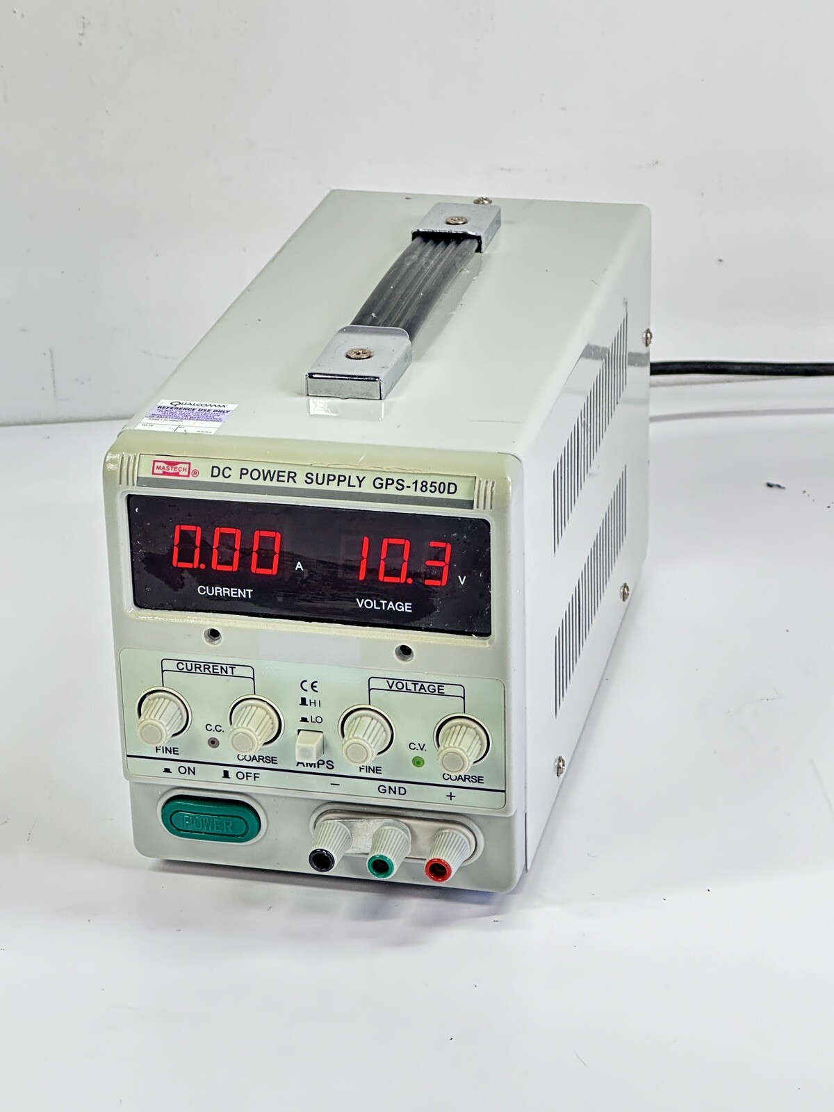 GW Instek Model: GPS-1850D DC Power Supply. 0 – 18V 0 – 5A